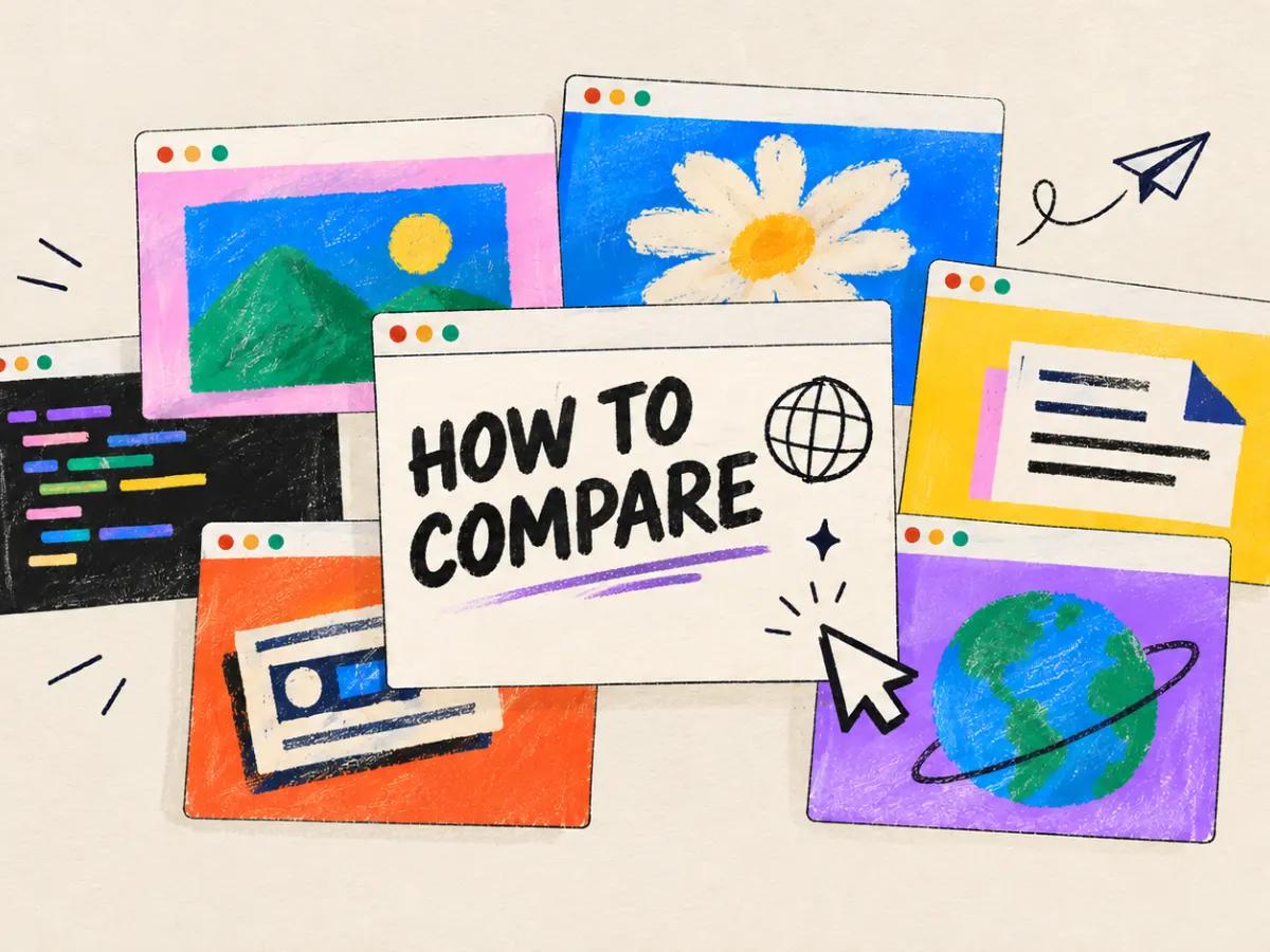 How to Compare Website Templates Without Opening 30 Tabs